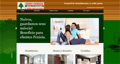 Desktop Screenshot of lojasfenicia.com.br